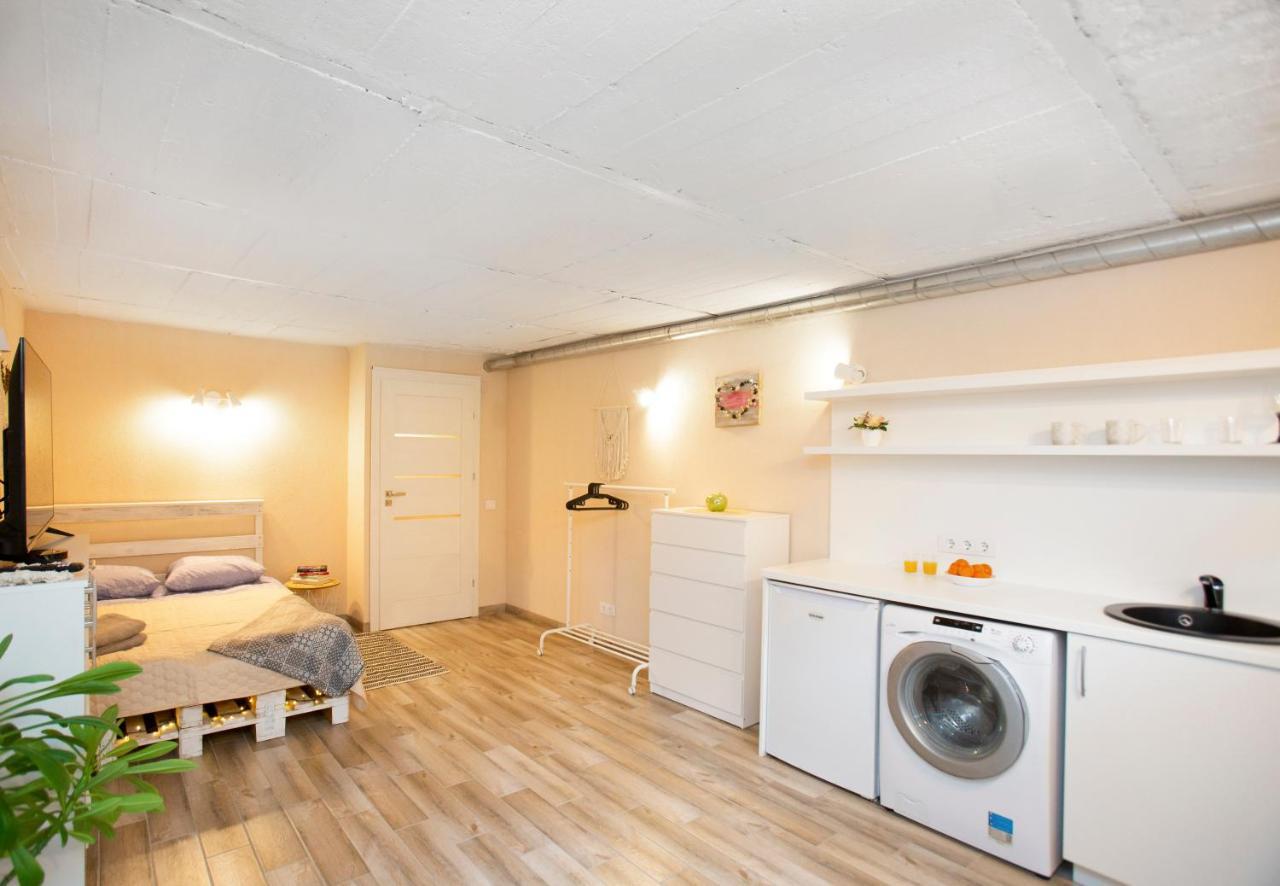 Apartment In Garage With Free Parking Kaunas Ngoại thất bức ảnh